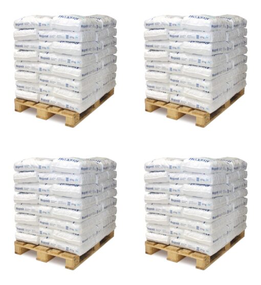 4 pallets Regenit onthardingszout 4000kg (160 x 25kg) – bulklevering - €9,88 per zak
