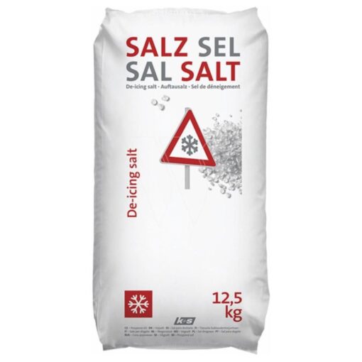 Strooizout 1 x 12.5kg – geschikt voor oprit, stoep en bedrijfsterrein