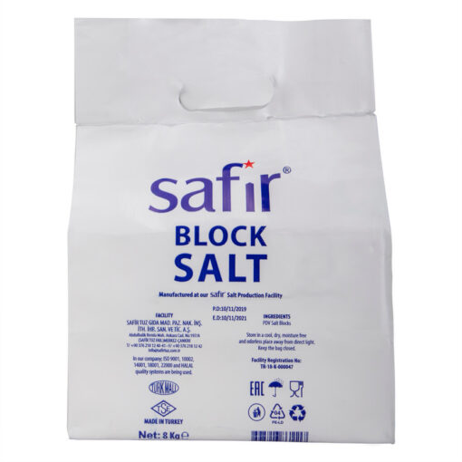 Safir Blokzout 4 kg – 6 x 8 kg (12 × 4 kg blokken) – waterontharder – Zoutbezorgd.nl - Afbeelding 3