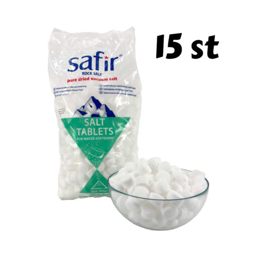 Safir Onthardingszout Tabletten 15 x 10 kg (150 kg) – waterontharder – Zoutbezorgd.nl