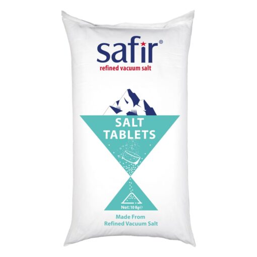 Safir onthardingszout tabletten 1 x 10kg – voor waterontharder