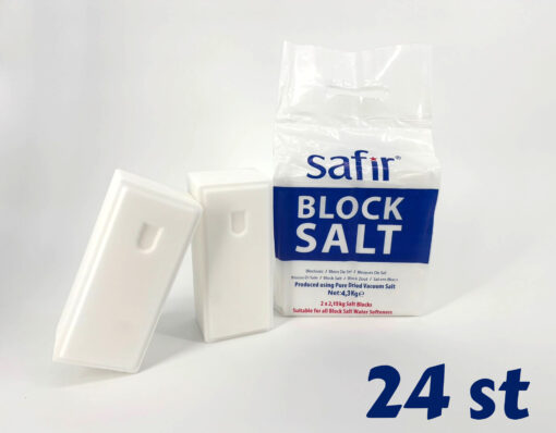 Safir blokzout 24 x 4.3kg (48 blokken van 2.15kg) – voor waterontharder