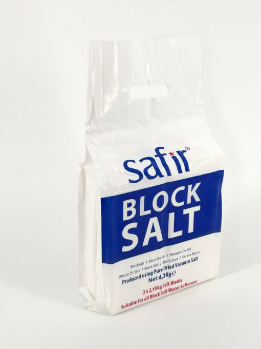 Safir blokzout 24 x 4.3kg (48 blokken van 2.15kg) – voor waterontharder - Afbeelding 3