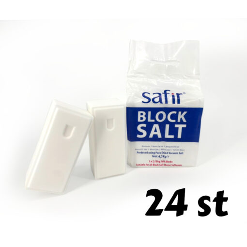 Safir blokzout 24 x 4.3kg (48 blokken van 2.15kg) – voor waterontharder