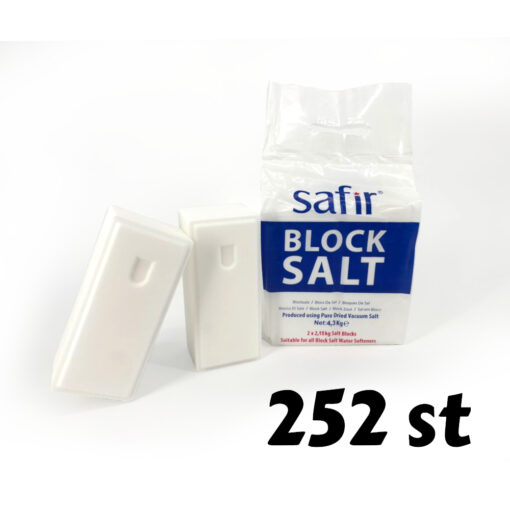 Safir blokzout 252 x 4.3kg (504 blokken van 2.15kg) – voor waterontharder