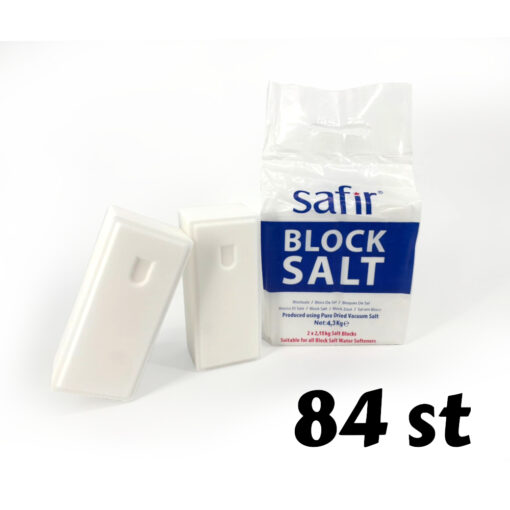 Safir blokzout 84 x 4.3kg (168 blokken van 2.15kg) – voor waterontharder